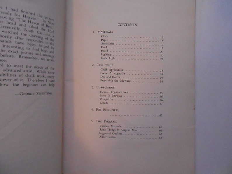 How to Be a Chalk Artist a Vintage Art Instruction Book by Etsy