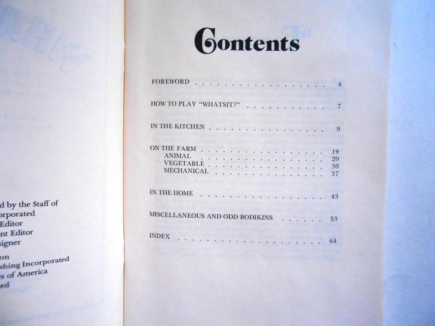 Whatsits a Vintage Yankee Magazine Book 1975 Etsy