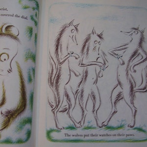 Clocks in the Woods, a Vintage Children's Book image 5