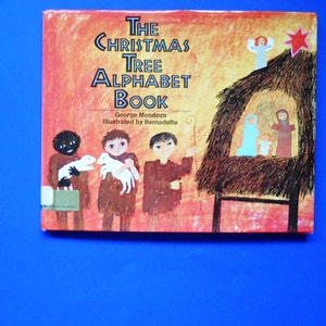 The Christmas Tree Alphabet Book, a Vintage Children&#39;s ABC Book
