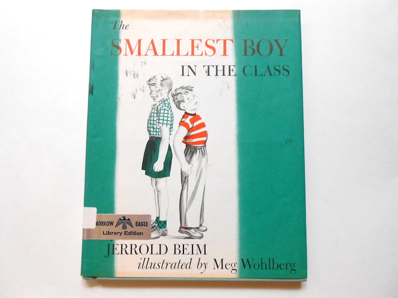The Smallest Boy in the Class, a Vintage Children's Book image 1