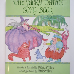 Vintage Children&#39;s Book, The Jacky Dandy Song Book