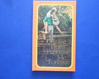 Please Don't Promise Me Forever, a Vintage Hallmark Gift Book, Photographs