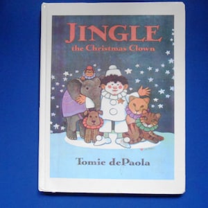 Jingle il Clown di Natale, Natale libro per bambini dell'annata