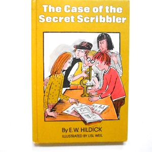 The Case of the Secret Scribbler, a Vintage Children&#39;s Book