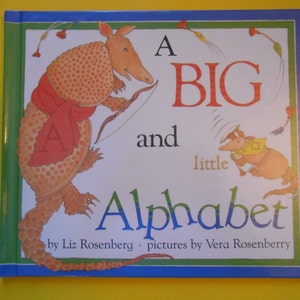 A Big and Little Alphabet, a Vintage Children&#39;s ABC Book