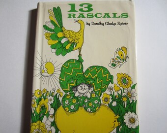 13 Rascals, a Vintage Children's Book