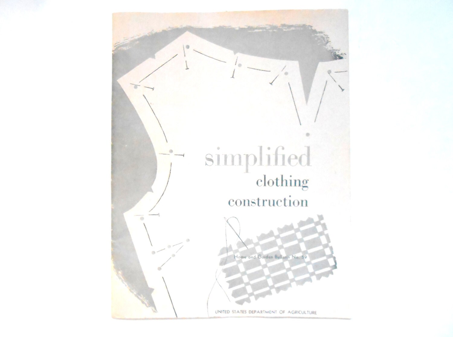 Simplified Clothing Construction a Vintage Sewing Book 1959 Etsy