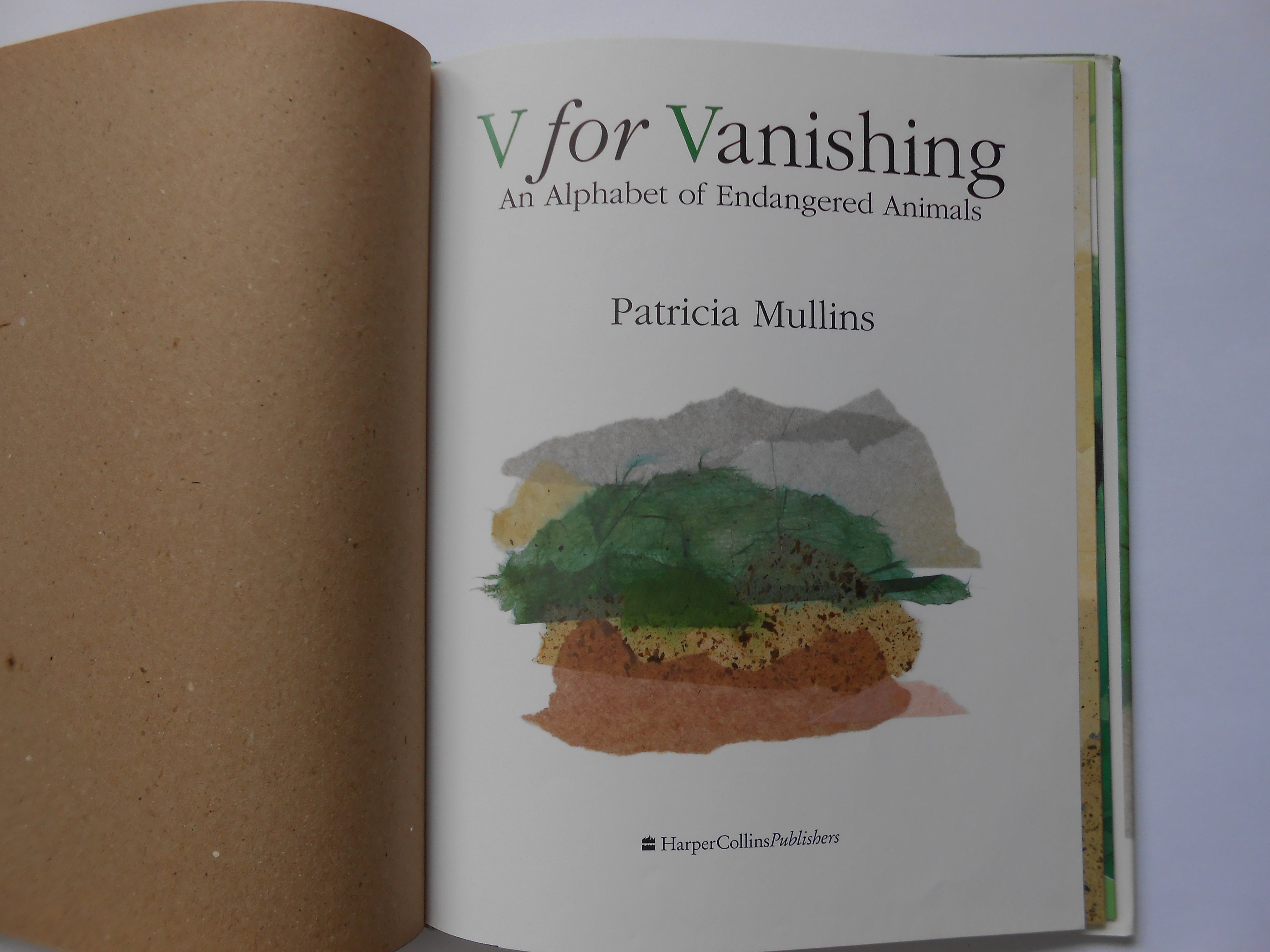 V for Vanishing, an Alphabet of Endangered Animals, a