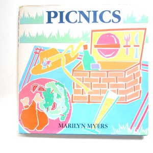 Picnics, a Vintage Cookbook by Marilyn Myers, 1988