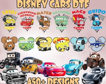 Disney Cars Dtf Transfer, Cars Movie Heat Transfer, Disney Pixar Dtf, Disney Ready To Press, Disney Family Trip Dtf, Lightning McQueen Dtf