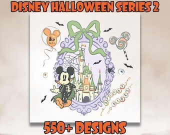 Disney Mickey Halloween Coquette DTF, Disney Halloween Trip DTF, Halloween Heat Transfer, Disneyland Halloween Ready To Press, DTF Print