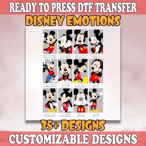Mickey Mouse Dtf Transfer, Disney Ready to Press, Disneyworld DTF Transfers, Disney Heat Press, Disney DTF Transfer, Disney Trip DTF