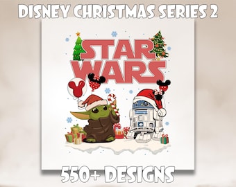 Star Wars Christmas DTF Transfer, Disney Star Wars Santa Dtf, Holiday Star Wars Matching Dtf, Disney Personalized Christmas Dtf