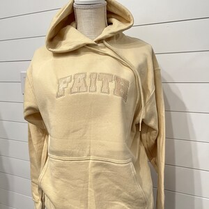 Faith Hoodie, Faith Sweater, Christian Hoodie, Faith Apparel, Christian Gift for Her, Christian Gift for Him
