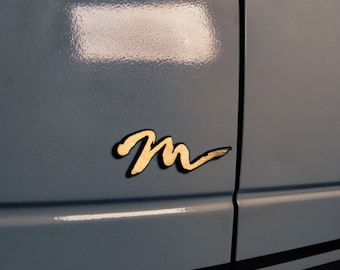 M-edition Miata Badges (Paar) - Special Edition Repliken in Edelstahl oder Messing