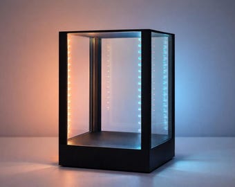 WLED RGB Display Case – Smart Lighted Collector Showcase