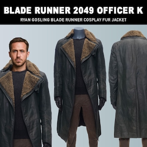 Blade Runner 2049 Officer K Jacket | Ryan Gosling Cosplay Coat | Sci-Fi Movie Costume Outerwear