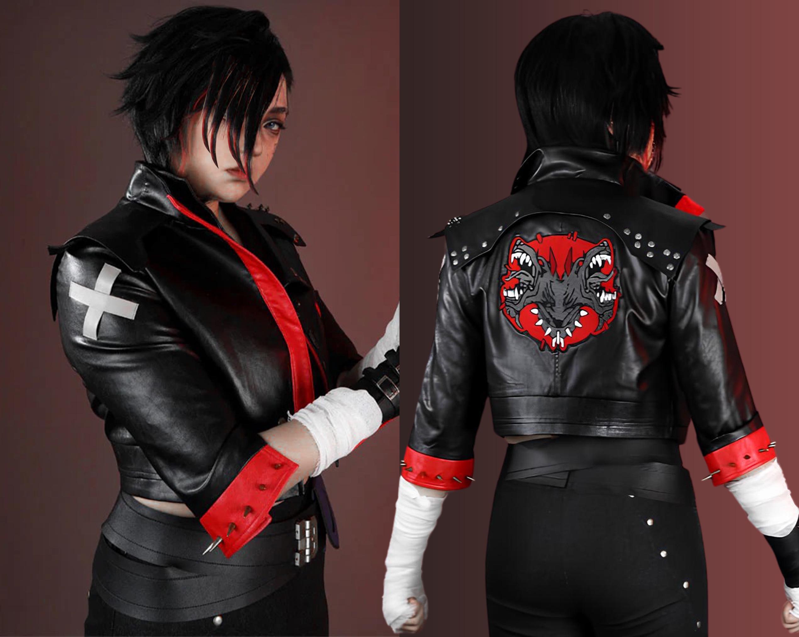 Punk Anime Motorcycle Jacket Anime Cosplay Punking Edgerunners
