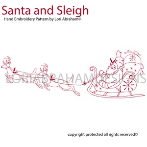 redwork,redwork design,christmas embroidery,beginner embroidery,santa embroidery,Christmas embroidery design,easy embroidery