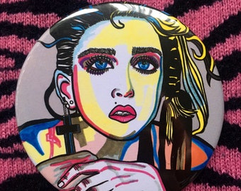 Madonna 76mm badge