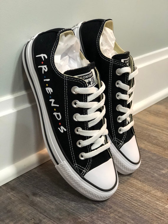 Friends Converse Shoes - Etsy UK Friends Converse Shoes - Etsy UK