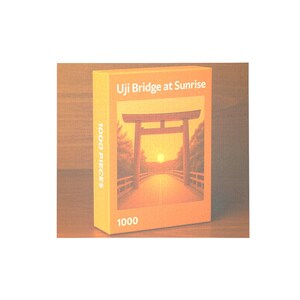 Serene Sunrise Puzzle, Relaxing 1000-Piece Jigsaw for Mindfulness, Perfect Gift for Puzzle Lovers, Home Decor, Family Activity