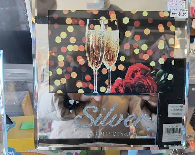 Silver Anniversary Photo Frame