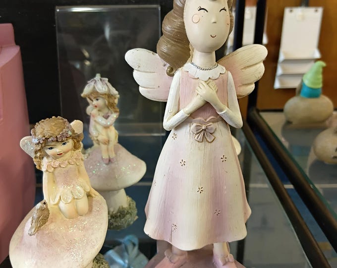 Unicorn Fairy Girl Figurine – Whimsical Angel Decor for Kids & Collectors