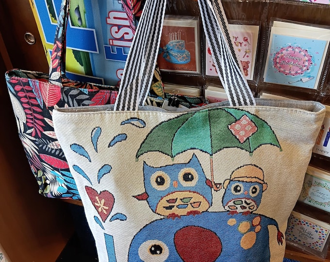 Owl Canvas Bag
