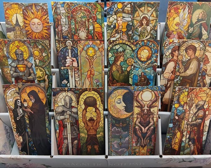 Tarot Card Deck – Hand-Illustrated  Intuitive Oracle  Devonport Gifts