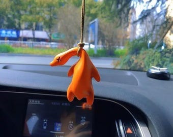 Sunlight Color Changing Duck Keychain