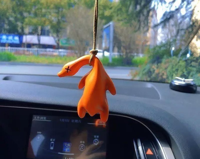 Sunlight Color Changing Duck Keychain