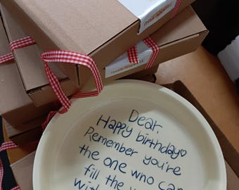 Inspirational Ceramic Plate – Uplifting Decor with Heartfelt Message