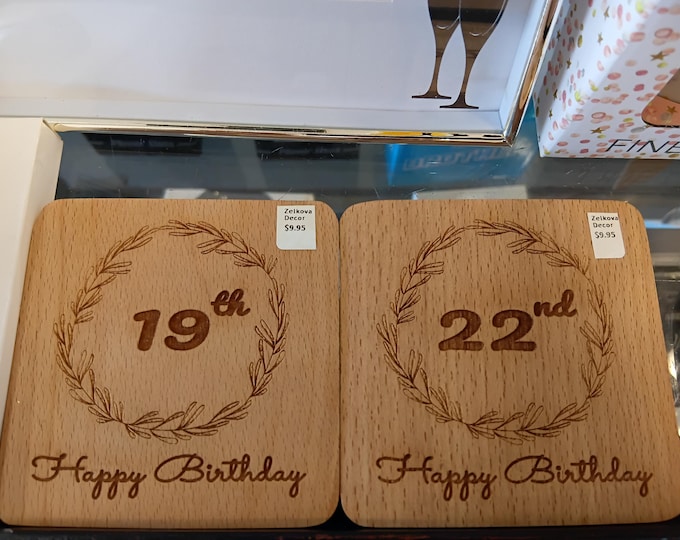 Birthday Zelkova Decor for 19th/22nd