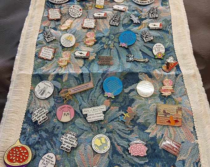 Small Badge Button Pin