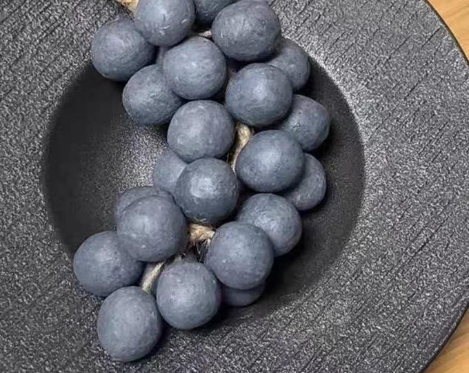 Handmade Grape Soap Gift Set – 20 Beads, 2 Colors
