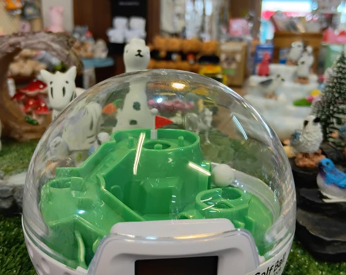 Golf Ball Alarm Clock – Mini Maze Game Wake-Up Fun!