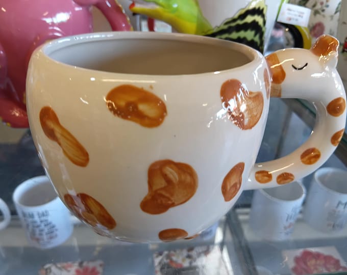Animal Head Mug – 3D Ceramic Animal Cup