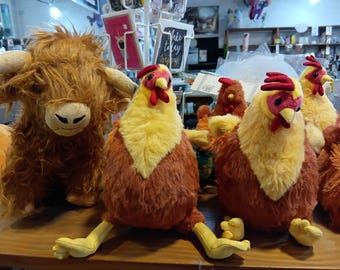 Rooster Plush Toy – Bright, Soft & Full of Farmyard Fun