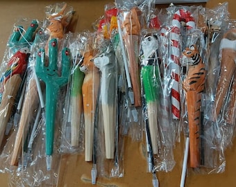 Wooden Animal Ballpoint Pen
