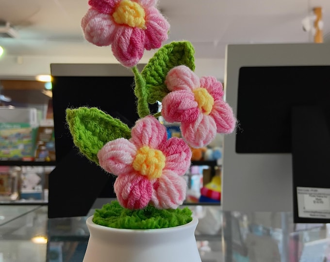 Crochet Flowers & Plants – Everlasting Handmade Blooms
