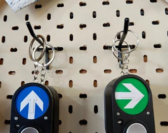 Traffic Light Keychain