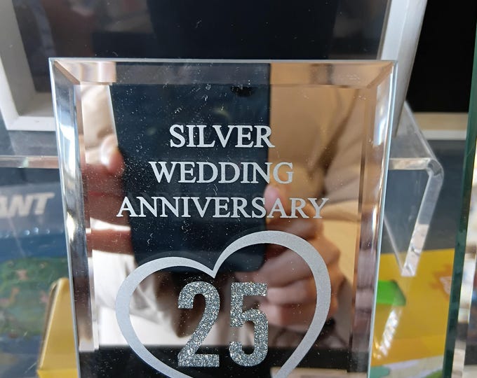 25th Anniversary Plaque