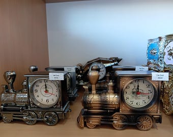 All Aboard! Train-Themed Wall/Table Clock