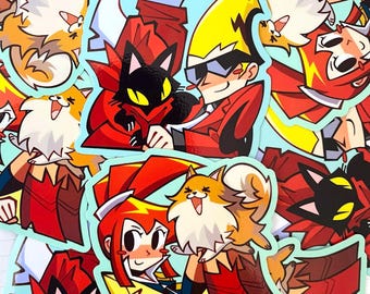 Ghost Trick - Vinyl Stickers
