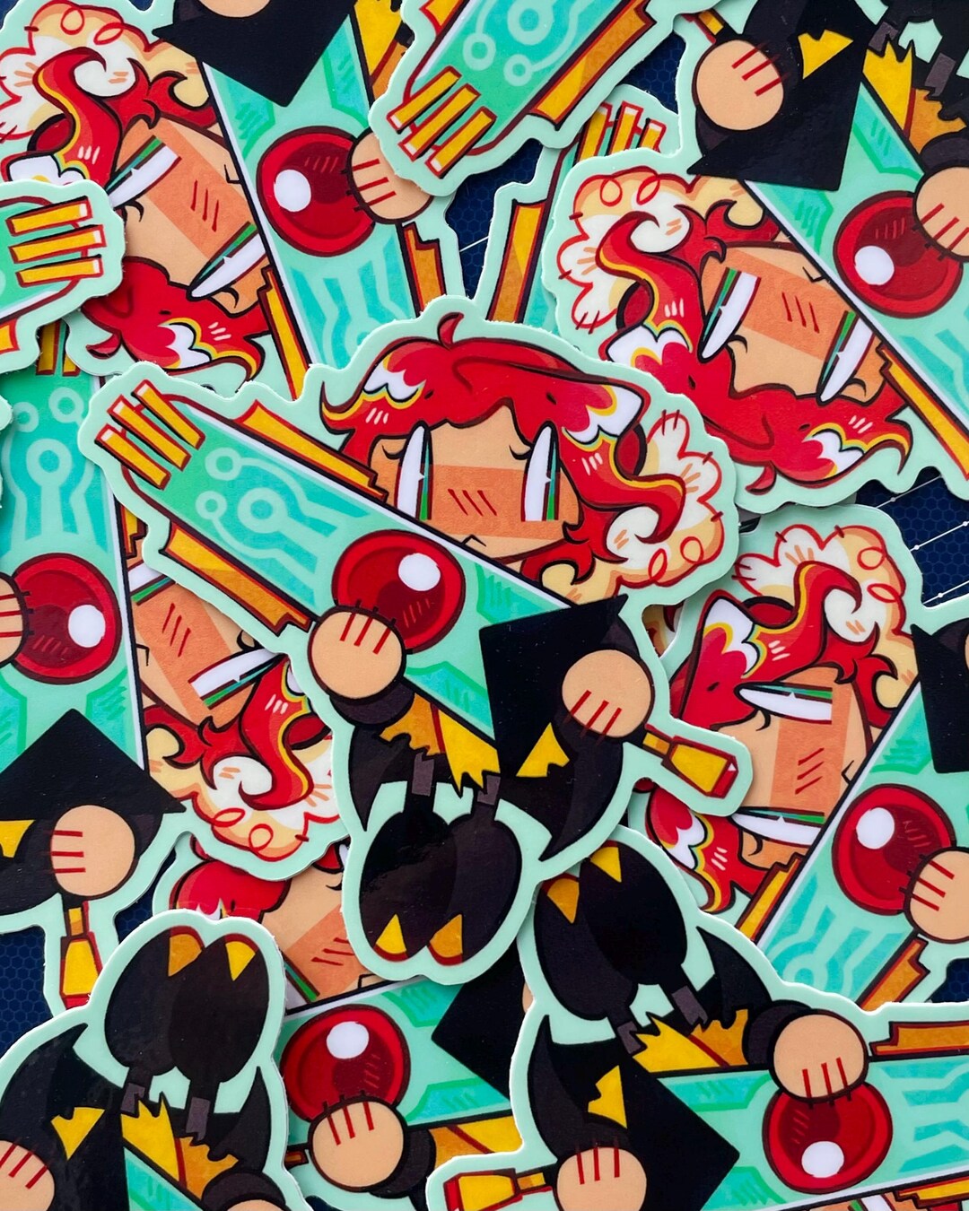 Sticker Transistor Transistor - Red Vinyl Sticker (supergiant Games) - Etsy