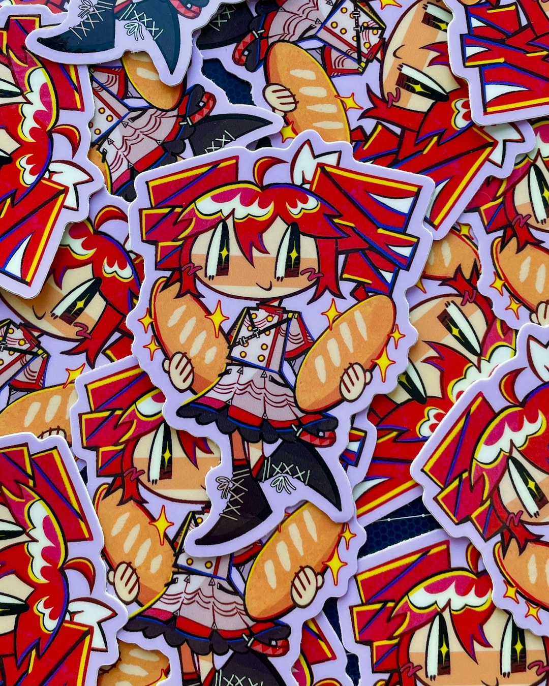 Teto Window Sticker Synthv Kasane Teto Vinyl Sticker - Etsy