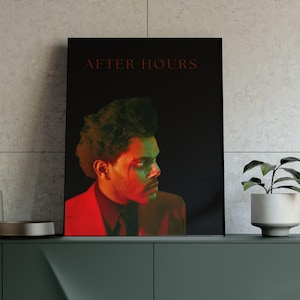 Weeknd After Hours Poster Print