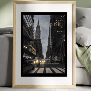 New York City Poster Wall Art